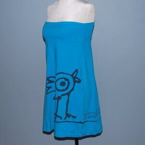 Turquoise Blue Transformative Dress/Skirt